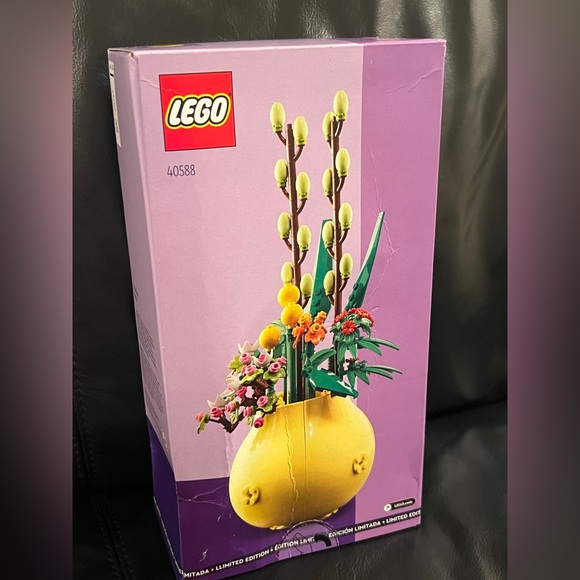Lego Flowerpot SPRING VIP LIMITED EDITION FLOWERS 40588 NEW SEALED BOX AS IS - Picture 3 of 3